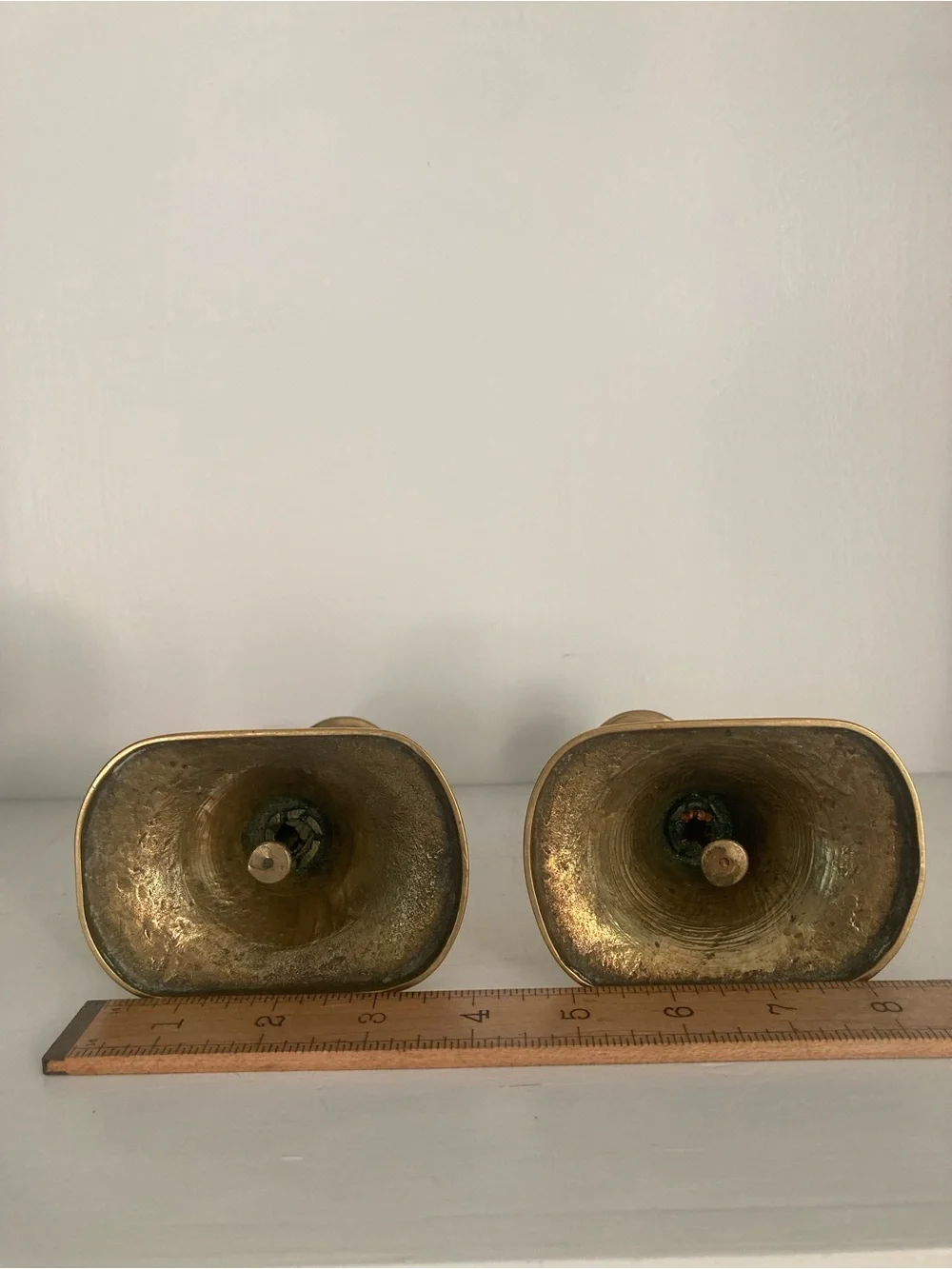 Vintage | Brass Finish Candlestick Pair - Classic Home Accents